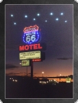 LED-Wandbild: Motel Route 66