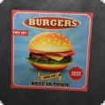 LED-Wandbild: Hamburger