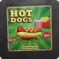LED-Wandbild: Hot Dogs